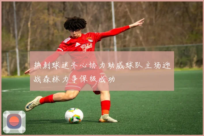 热刺球迷齐心协力助威球队主场迎战森林力争保级成功
